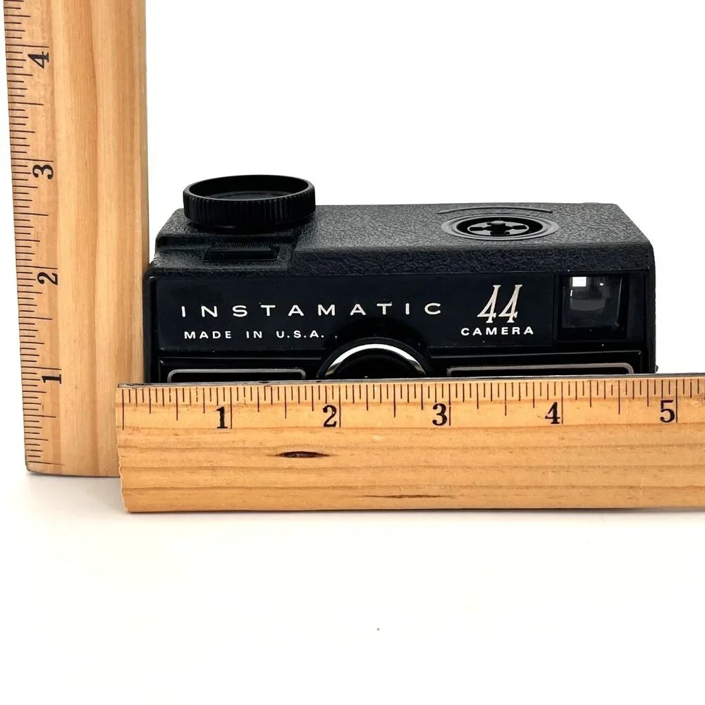 Kodak Instamatic 44 Camera Made In USA Black Vintage (UNTESTED)